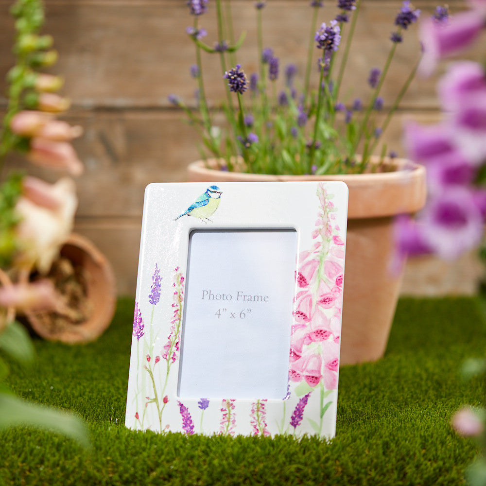 Ceramic Photo Frame - Foxglove