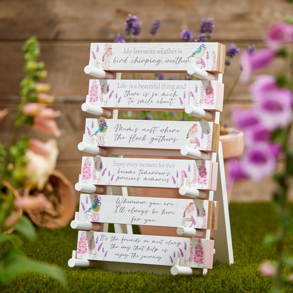 Quote Blocks - Foxgloves