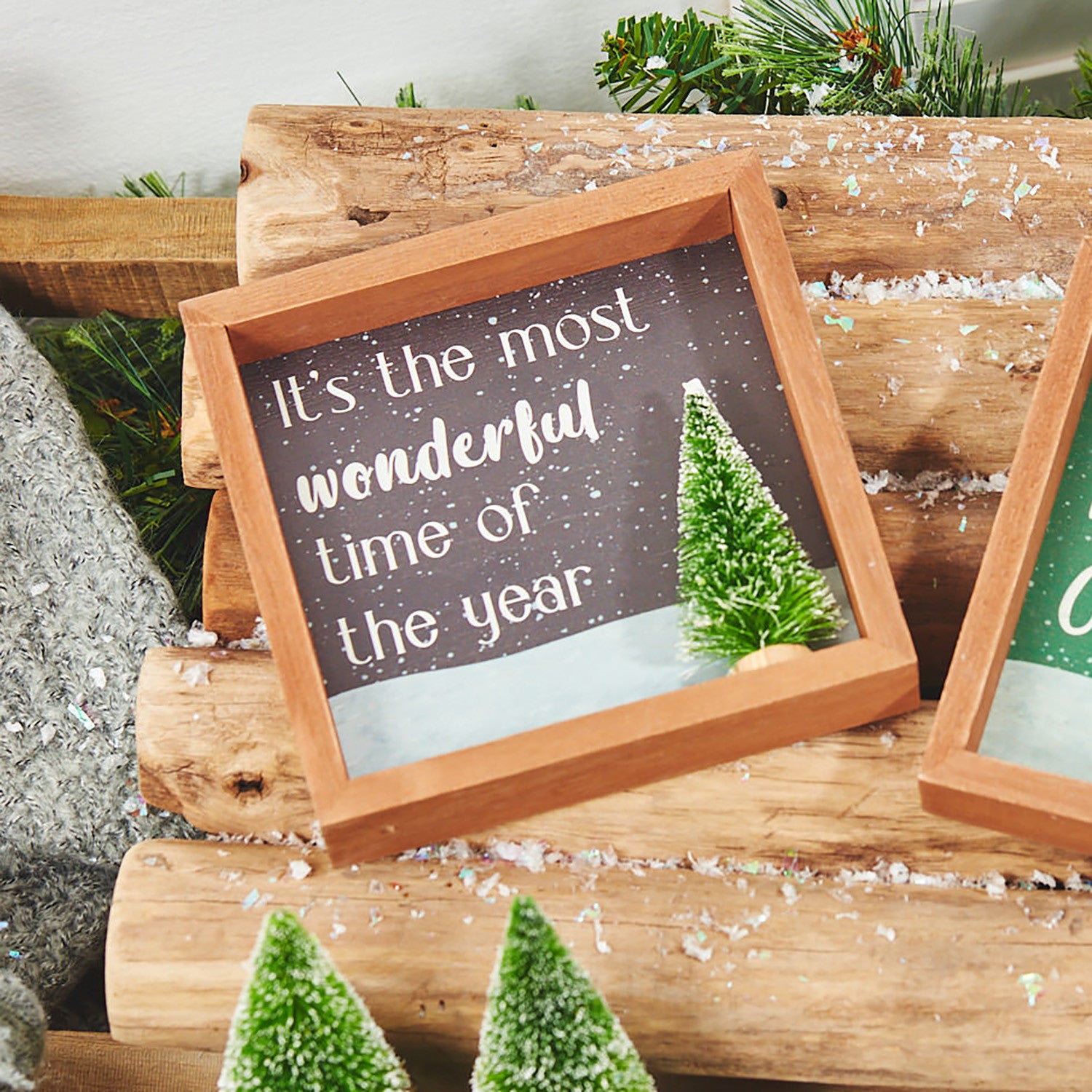 Most Wonderful Time of the Year Quote Plaque