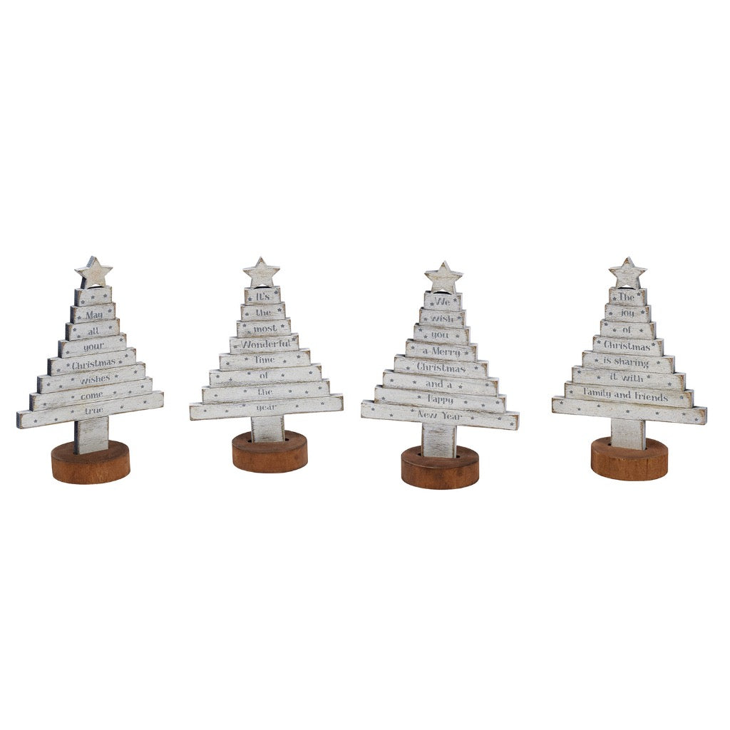 Christmas Tree Block Ornaments