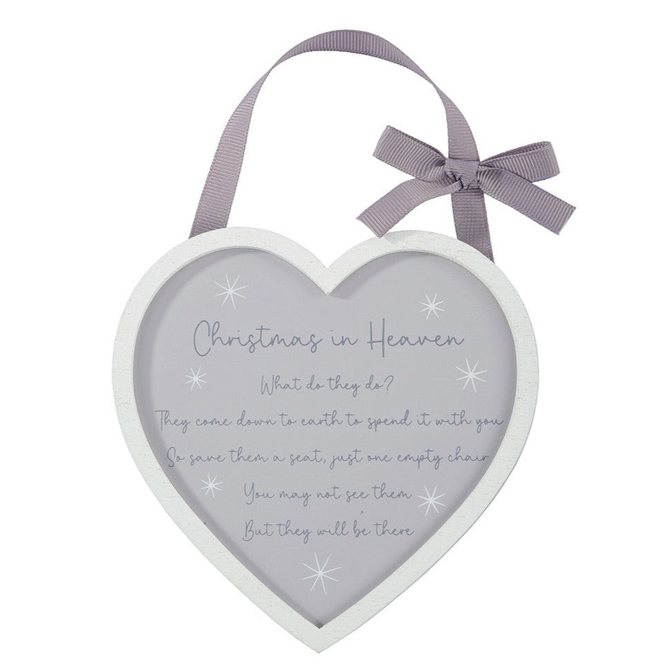 Heavenly Christmas - Hanging Plaque