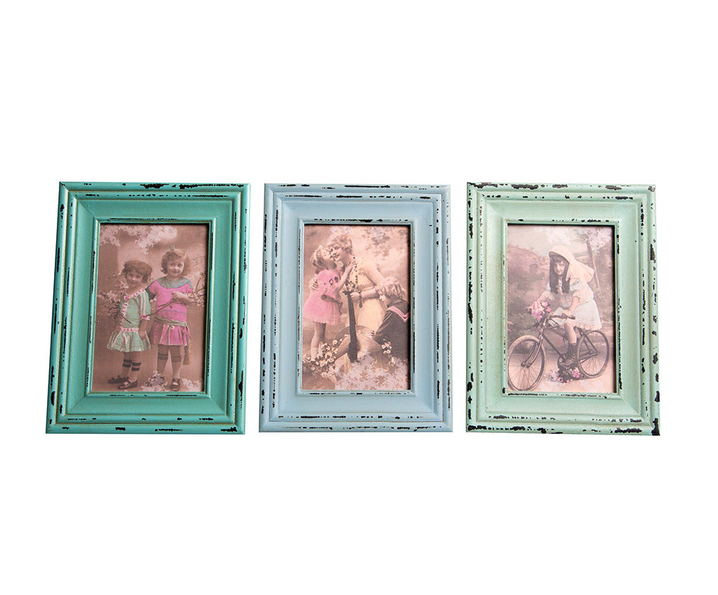 Delilah Photo Frame - Aqua Green