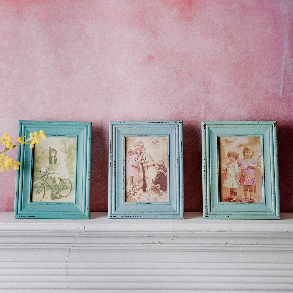 Delilah Photo Frame - Aqua Green