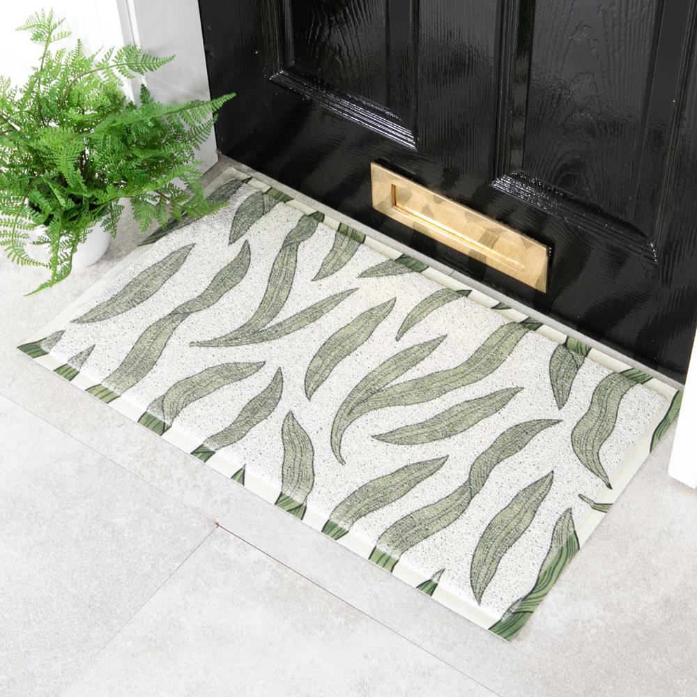 William Morris Leaf Pattern Doormat