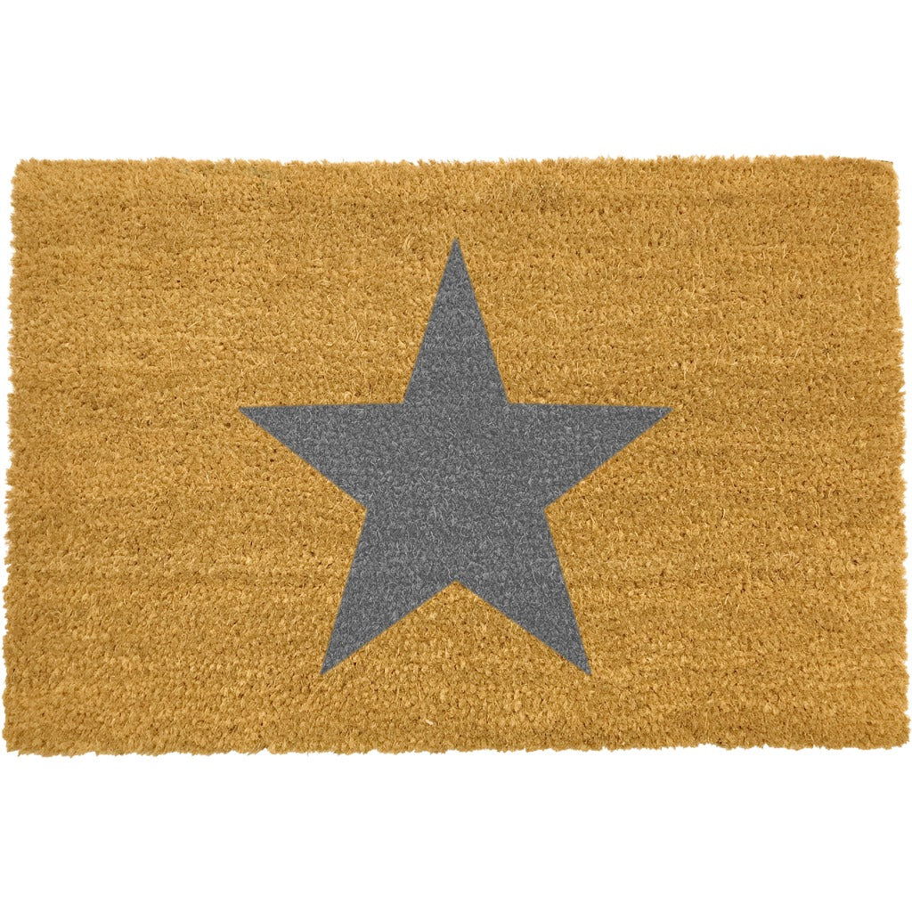 Grey Star Doormat