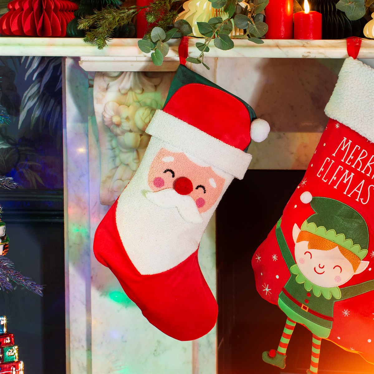 Traditional Santa Stocking