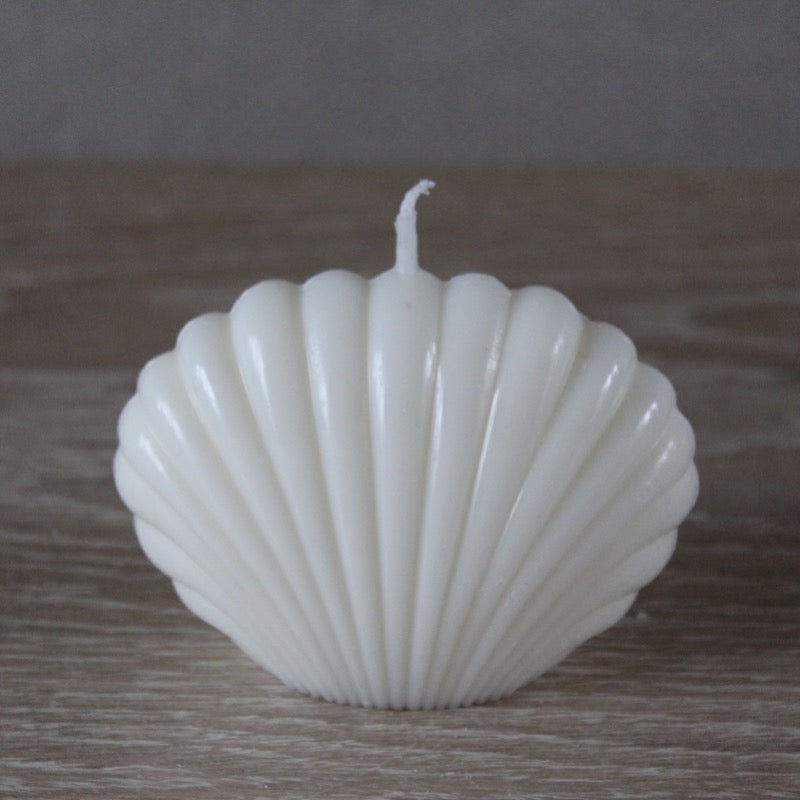 Handmade Soy Candle - Small Scallop Shell
