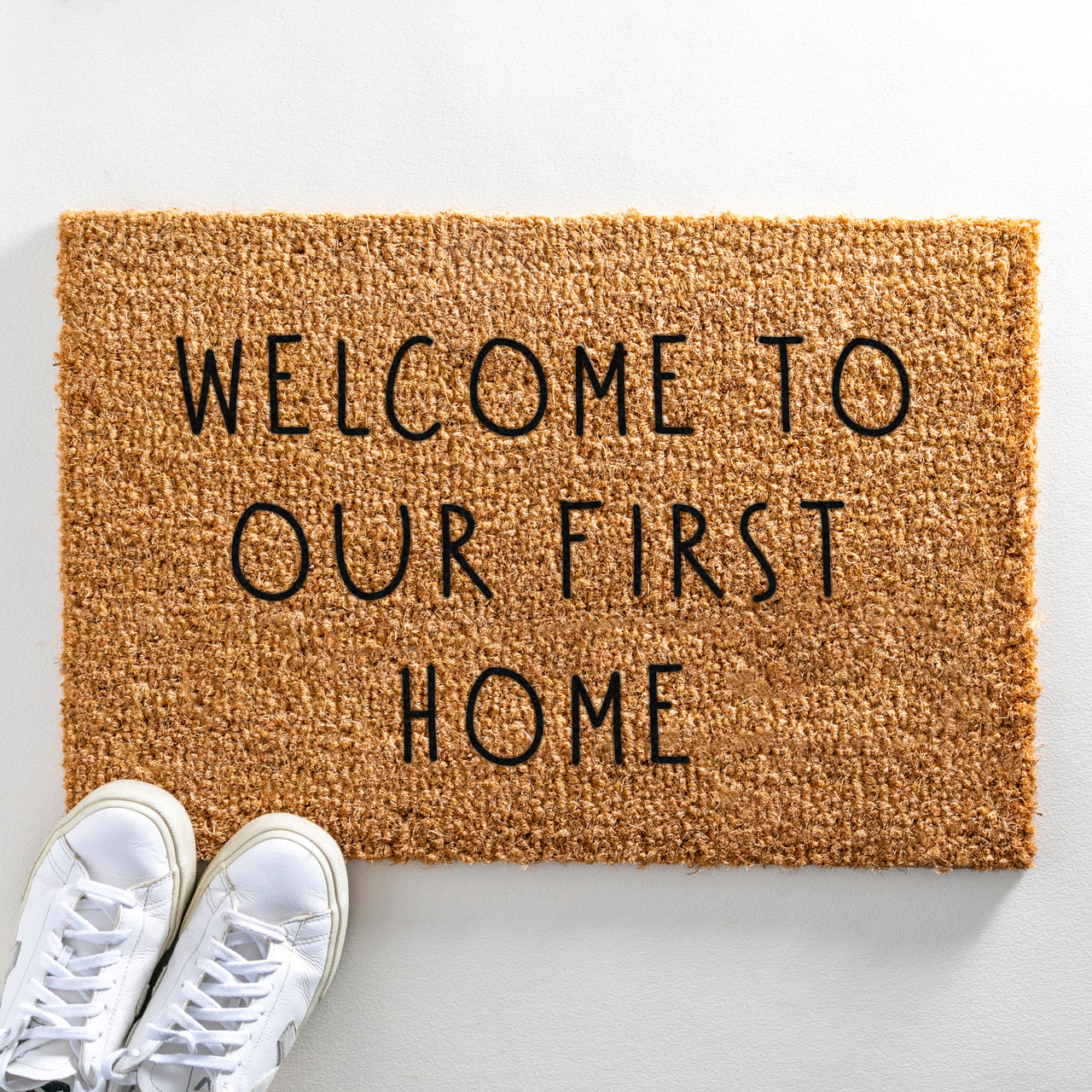 Welcome To Our First Home Doormat