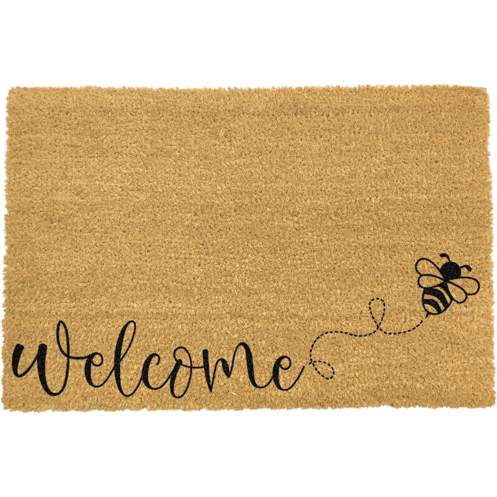 Welcome Bee Doormat