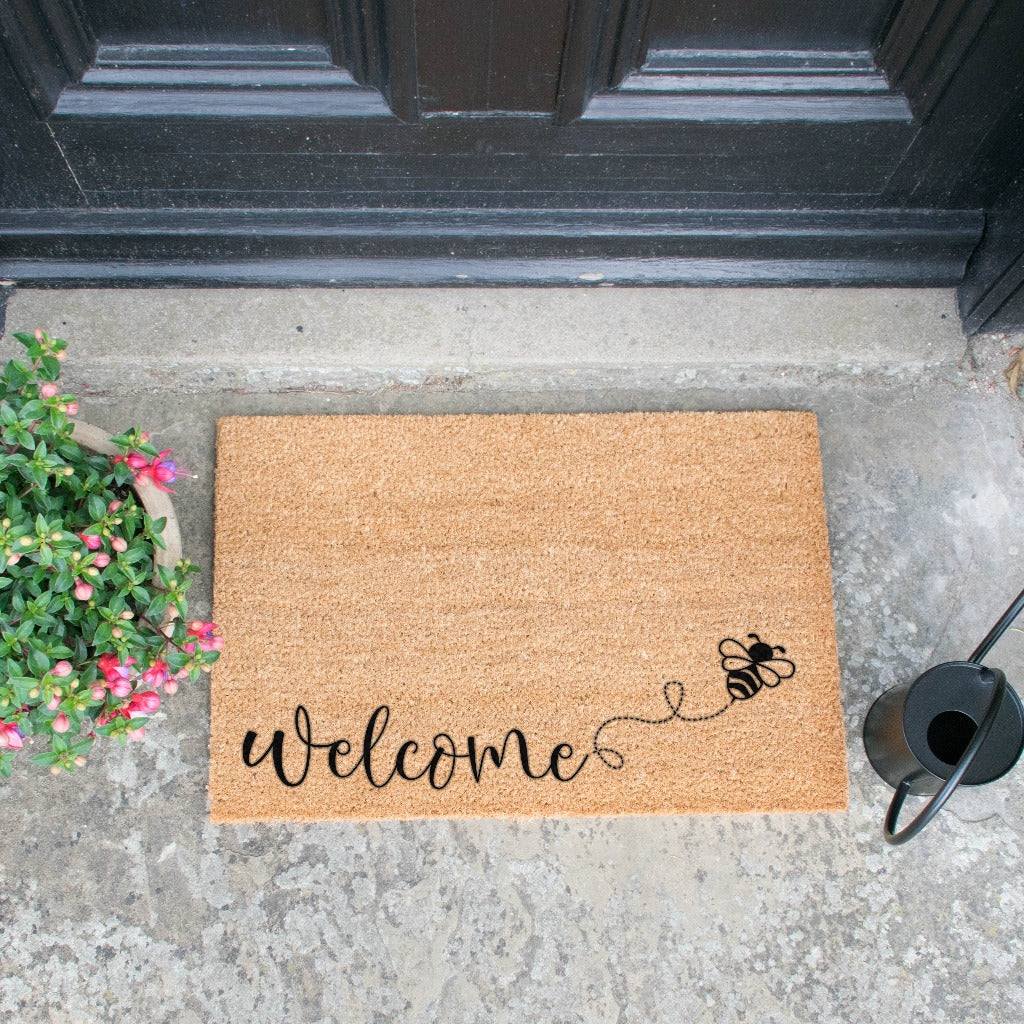 Welcome Bee Doormat