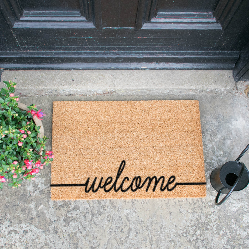 Welcome Scribble Doormat