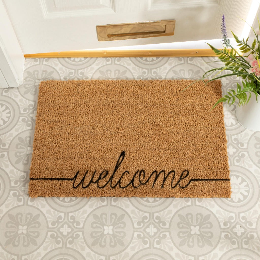 Welcome Scribble Doormat