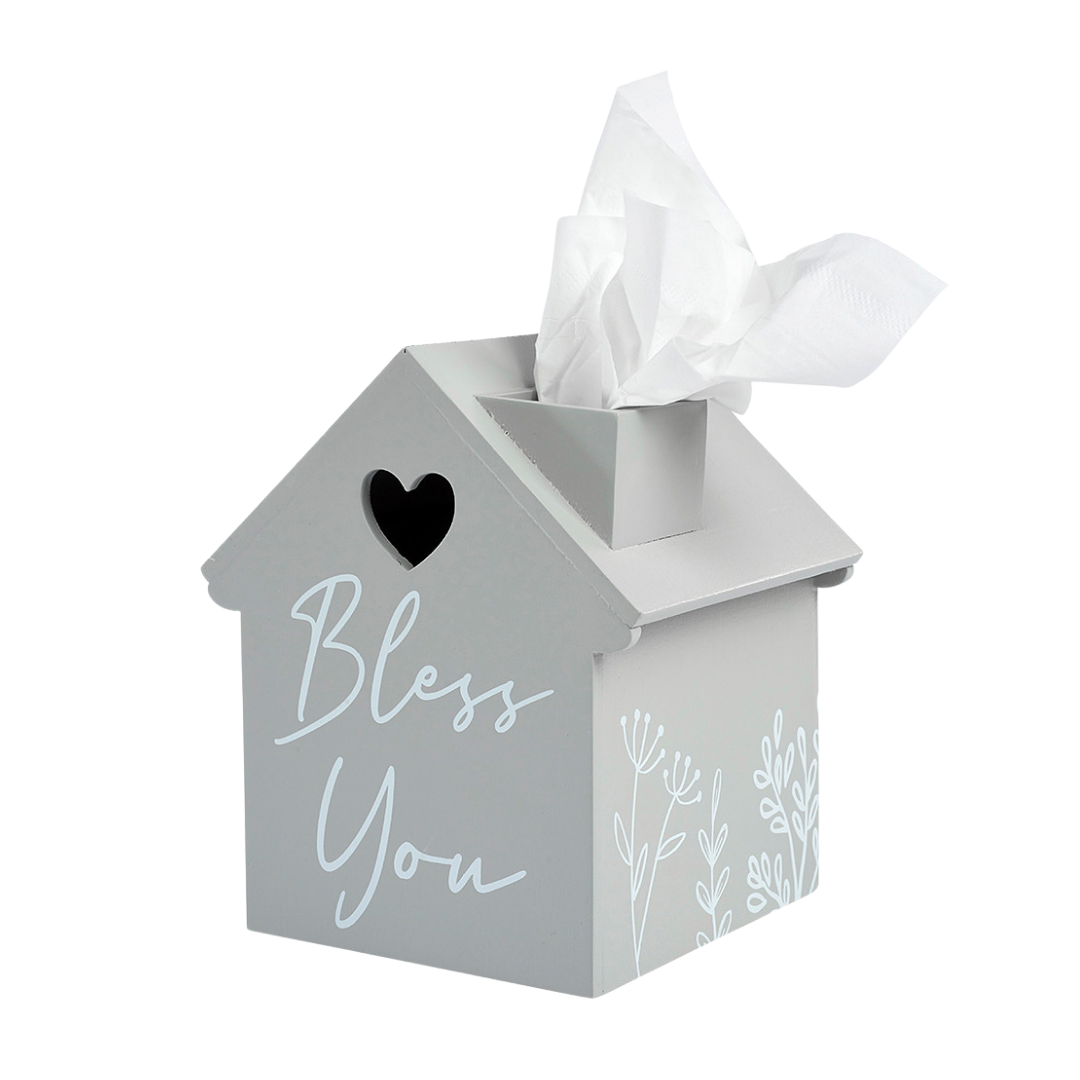 Sneeze House Tissue Box - Bless You