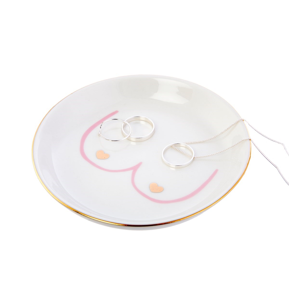 Girl Power Boobies Trinket Dish