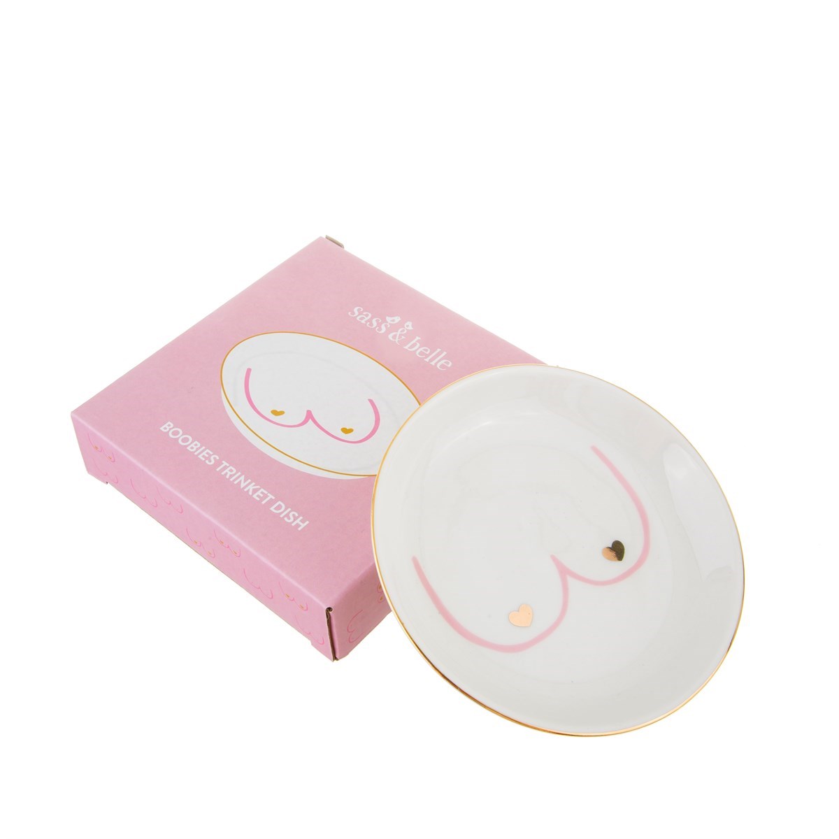 Girl Power Boobies Trinket Dish
