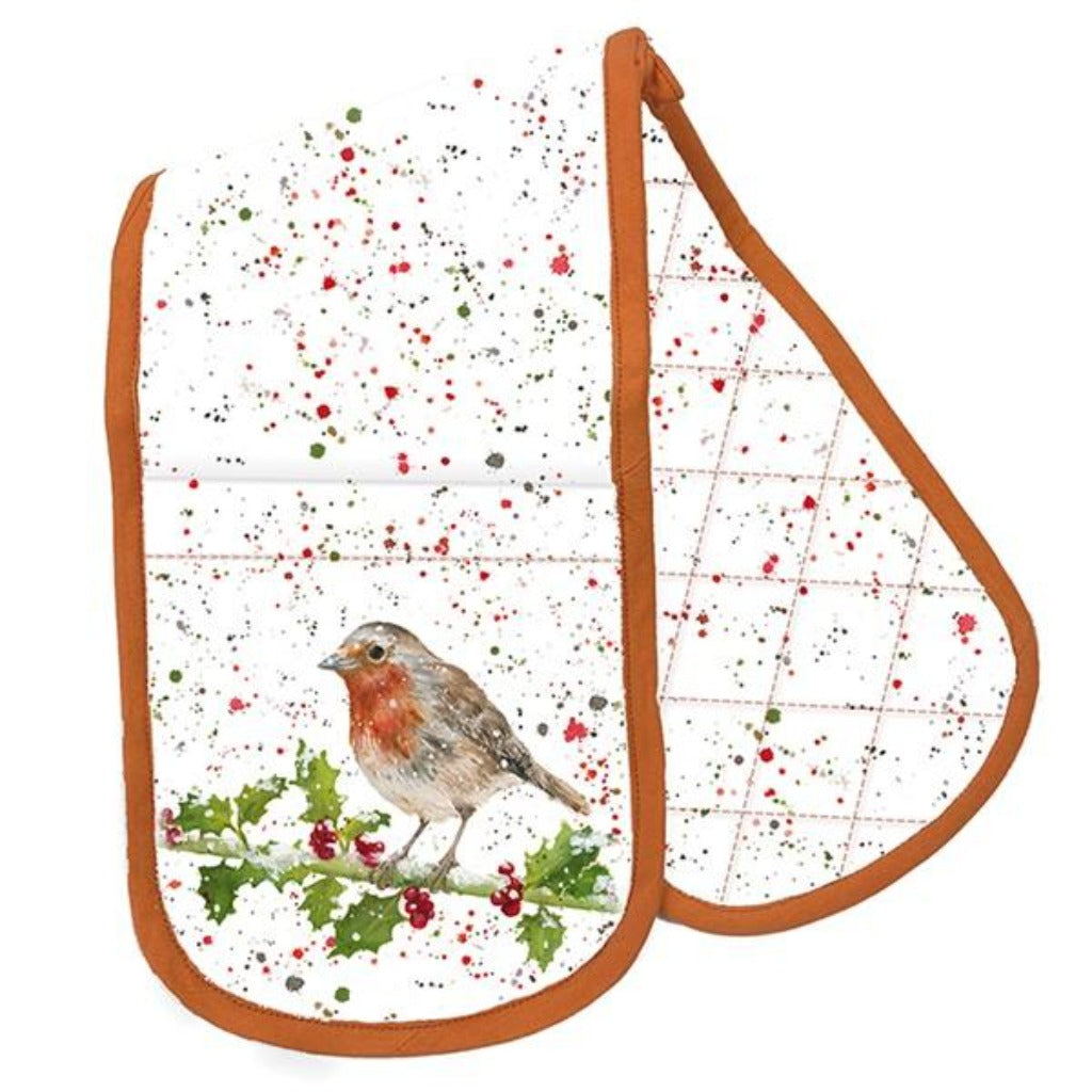 Robin Double Oven Glove by Bree Merryn