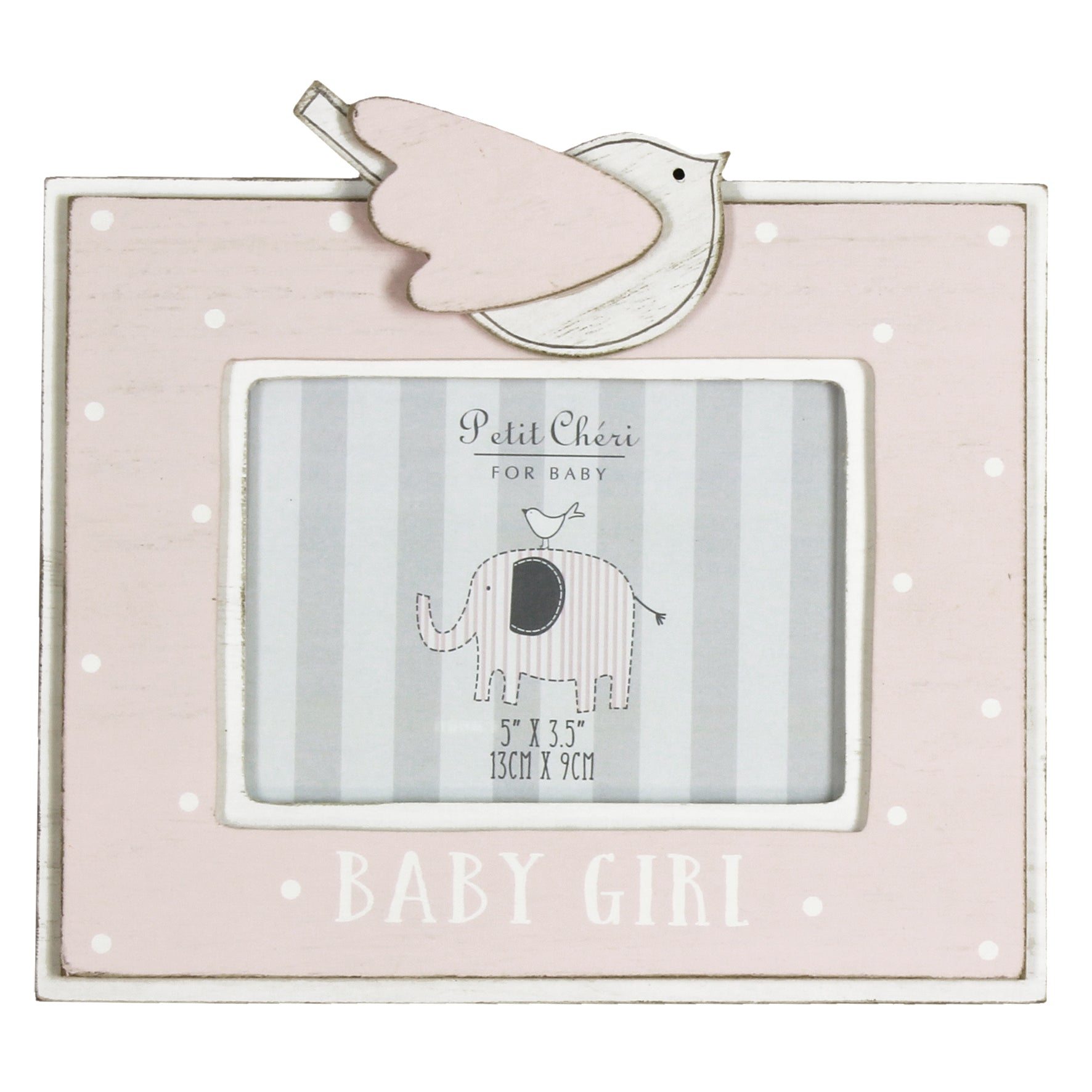 Shabby Chic Photo Frame - Baby Girl