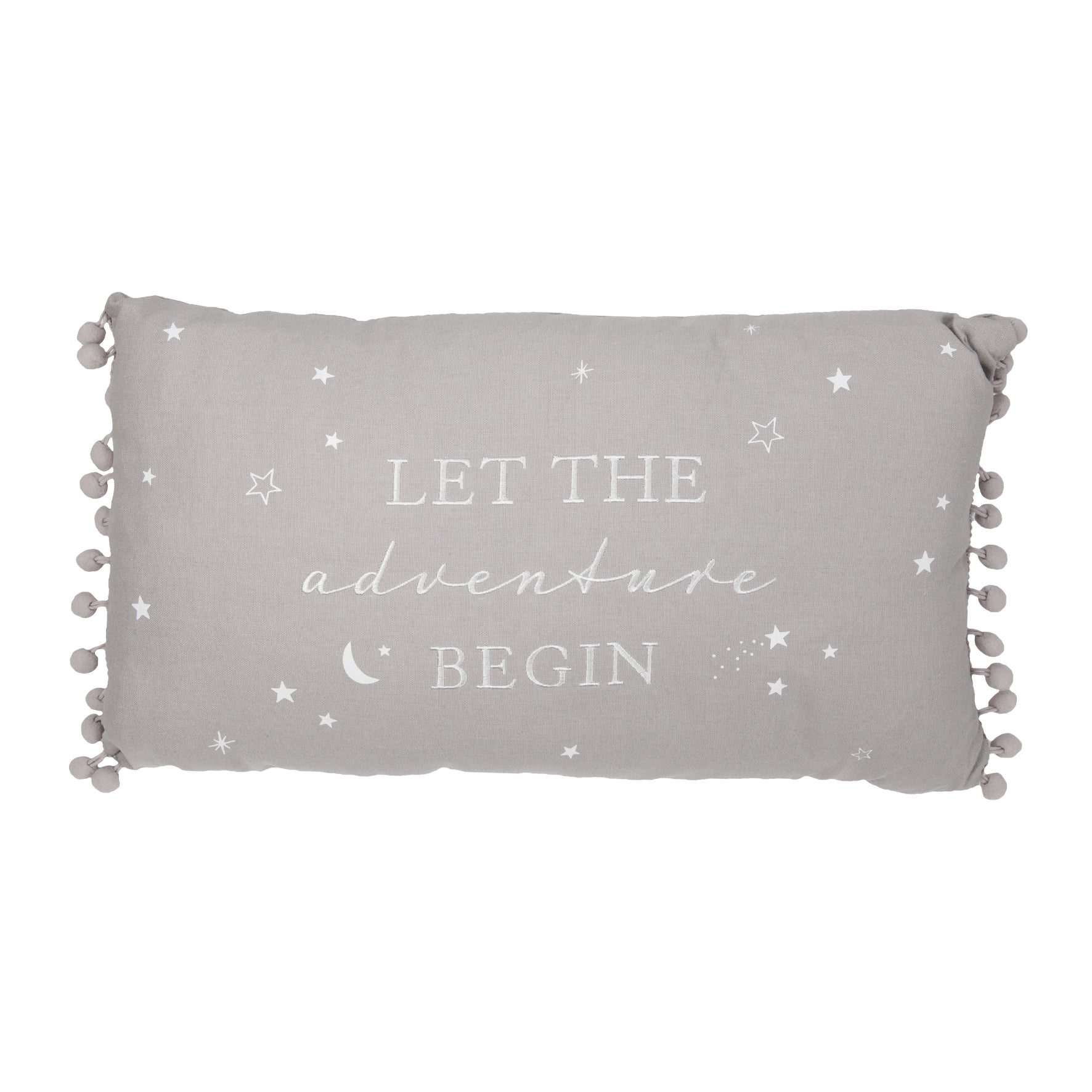 Oblong Cushion - Let The Adventure Begin