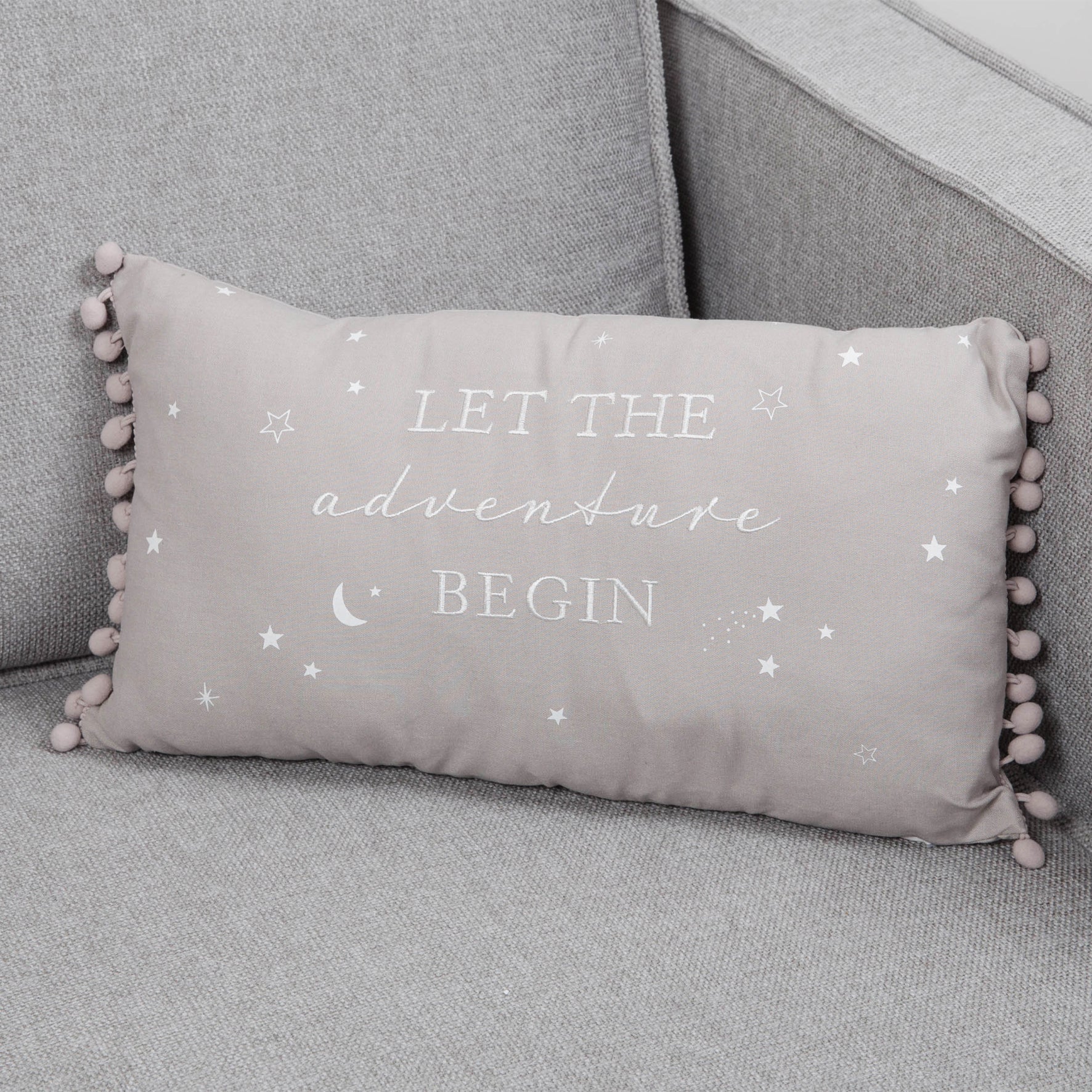 Oblong Cushion - Let The Adventure Begin
