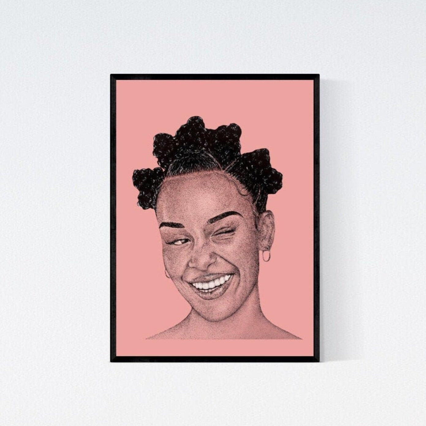 Pointillism Print - Jorja Smith