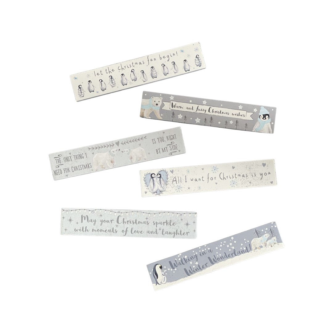 Quote Blocks - Winter Animals