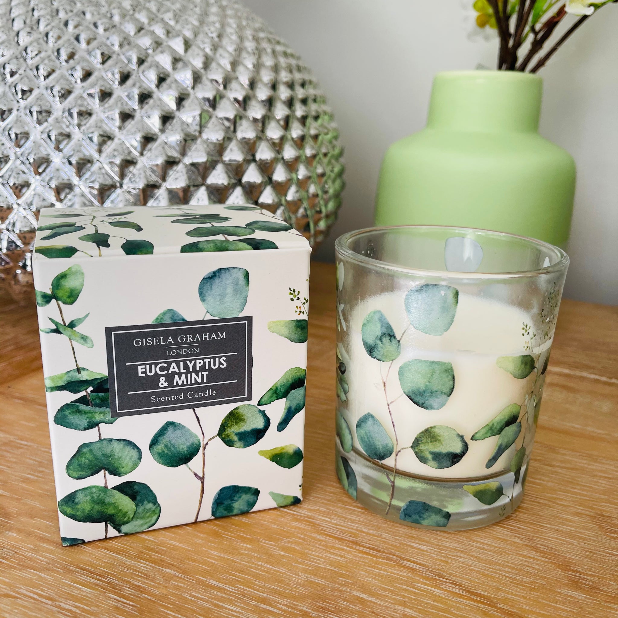 Boxed Scented Candle - Eucalyptus