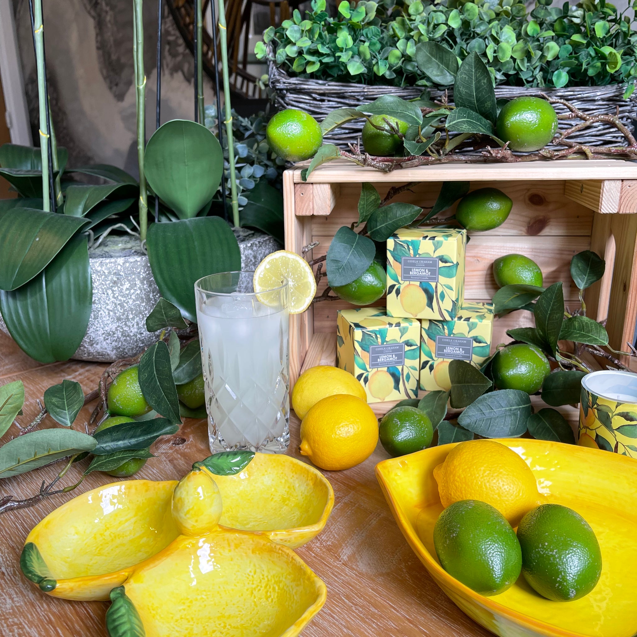 Ceramic Lemon Nibble Dish