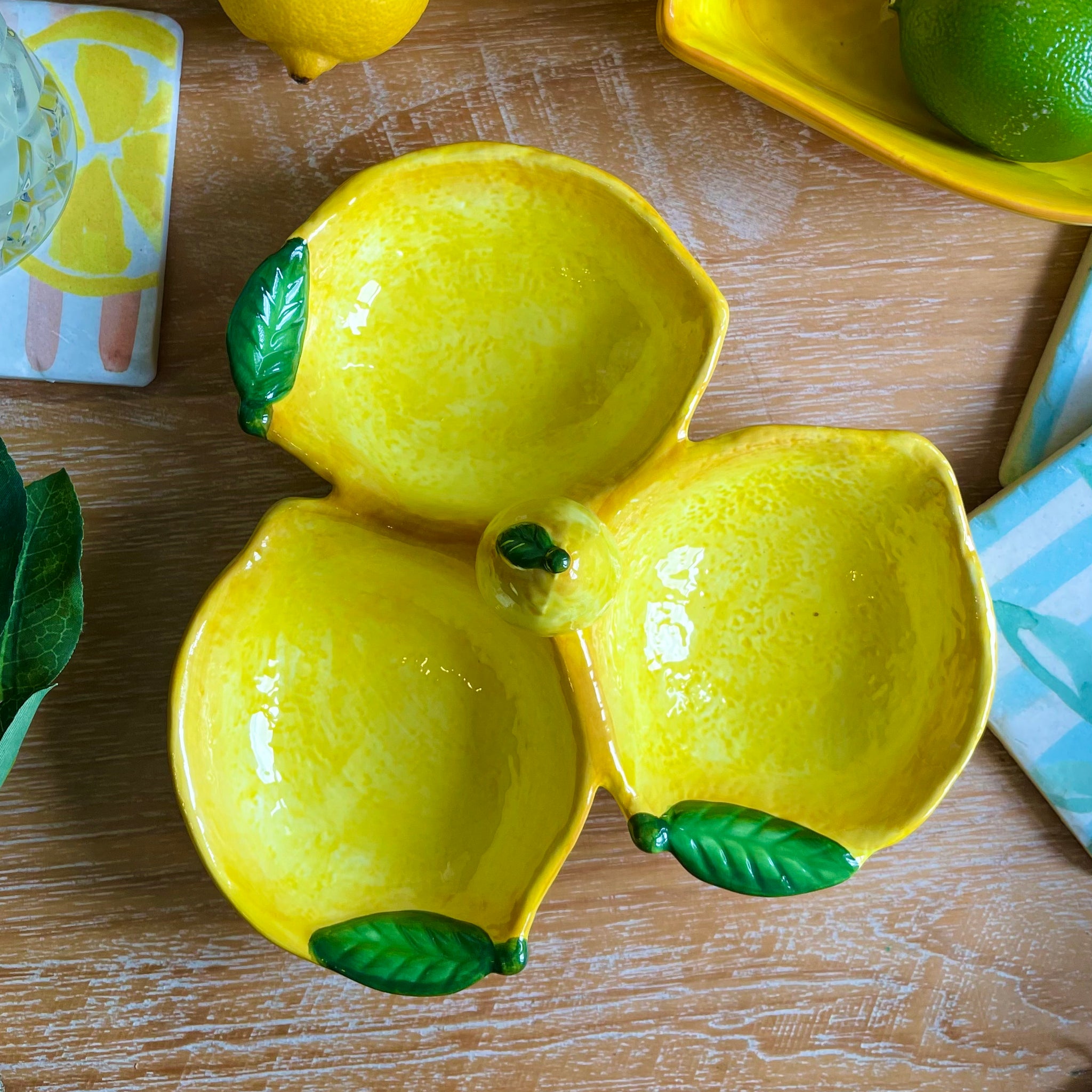 Ceramic Lemon Nibble Dish