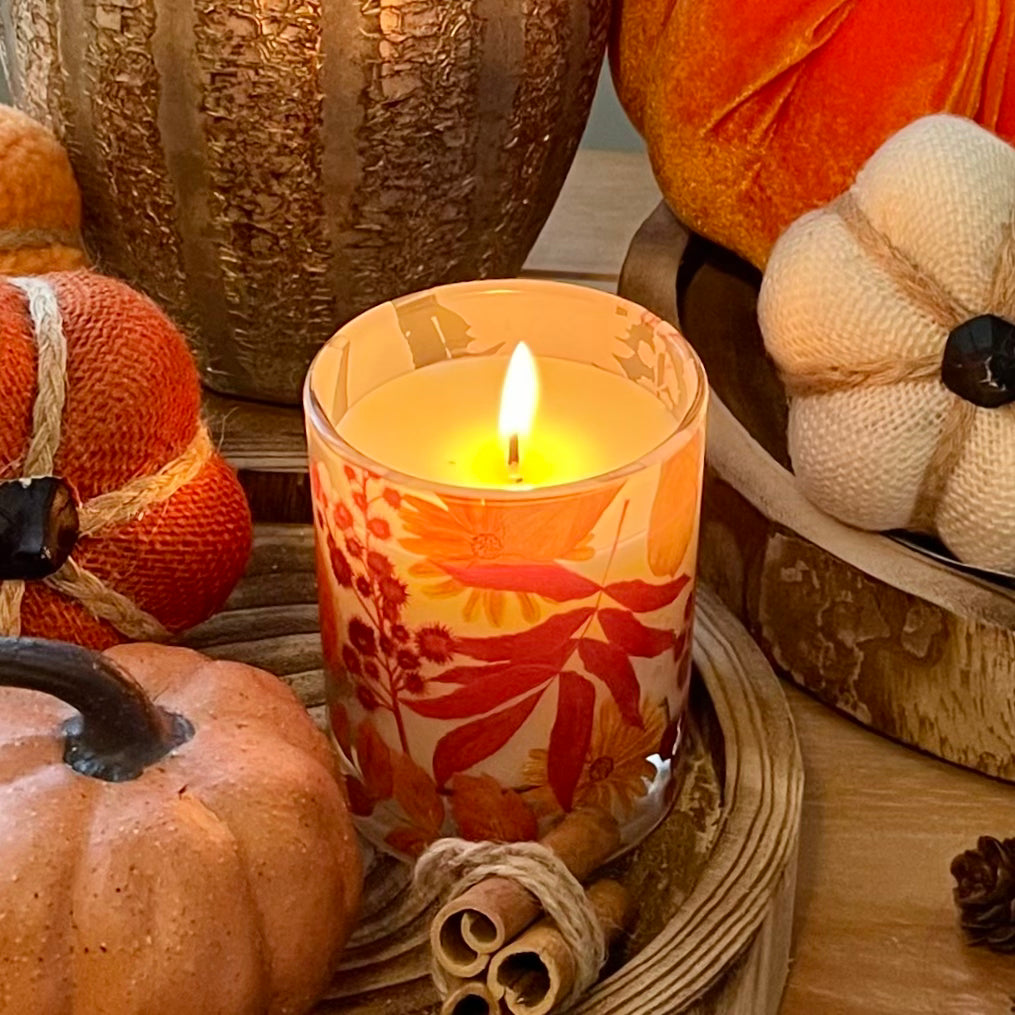 Boxed Candle - Autumn Amber