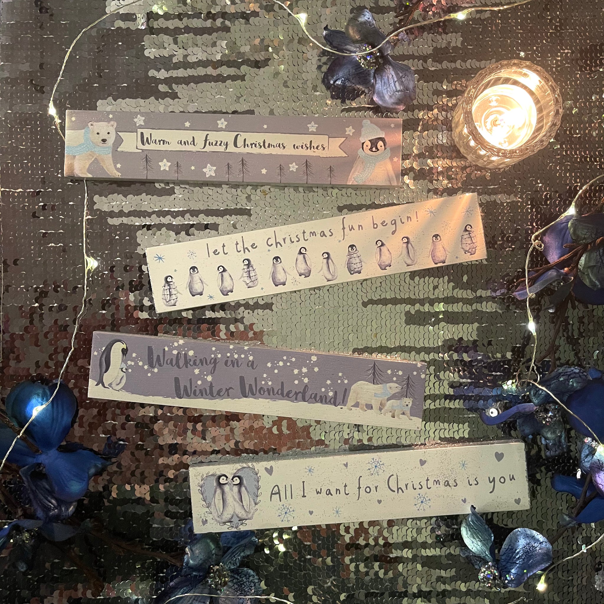 Quote Blocks - Winter Animals