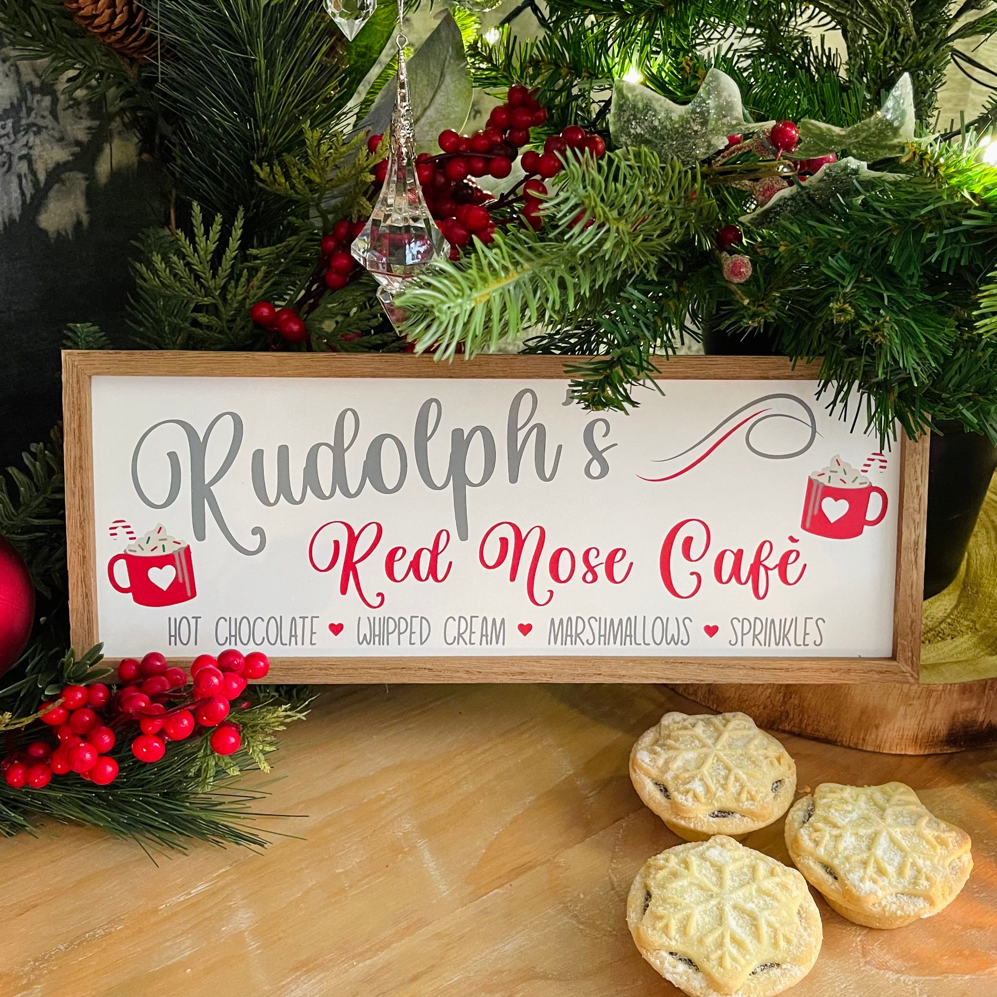 Rudolph's Cafe Quote Plaque