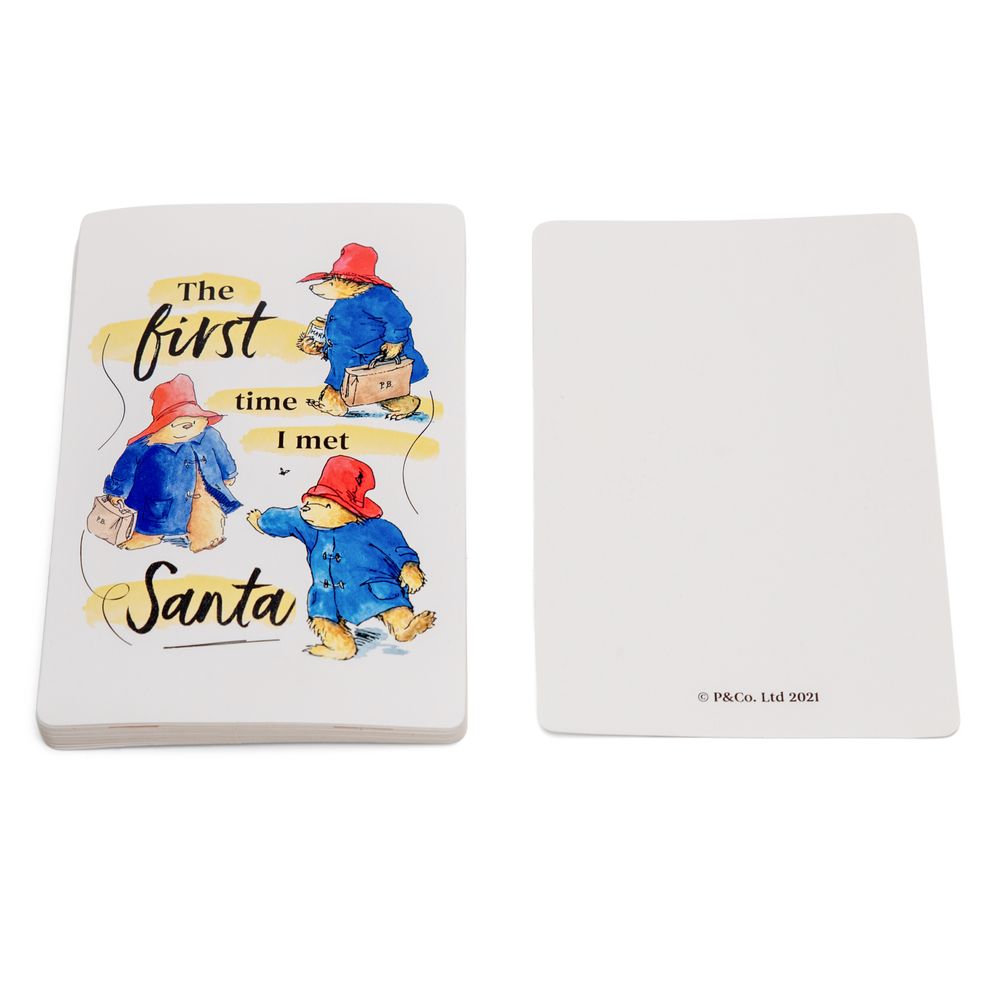 Baby's First Christmas Milestone Cards - Paddington Bear