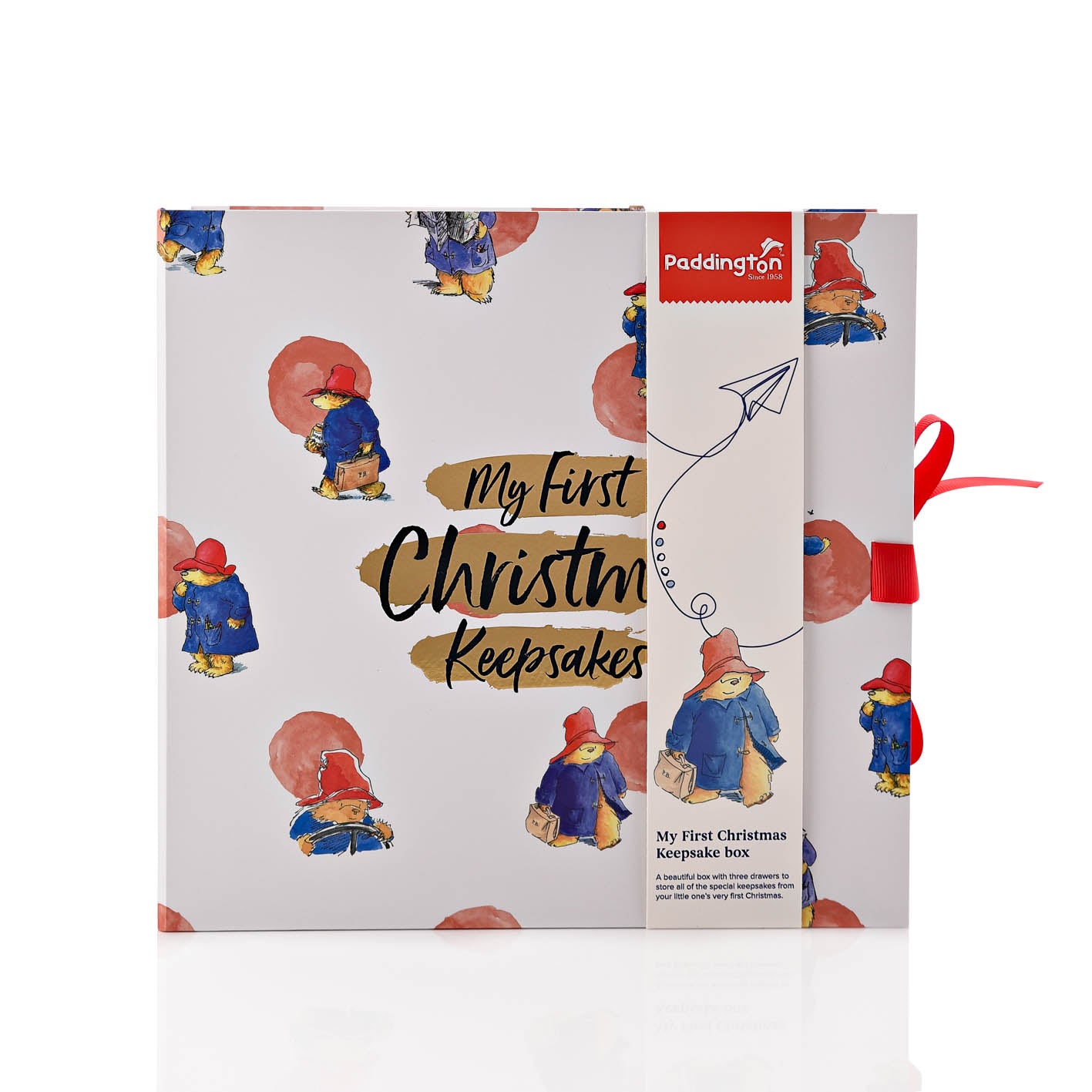 Baby's First Christmas Keepsake Box - Paddington Bear